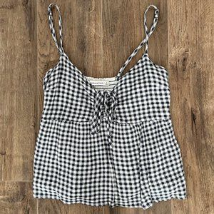 ABERCROMBIE & FITCH Plaid Cami